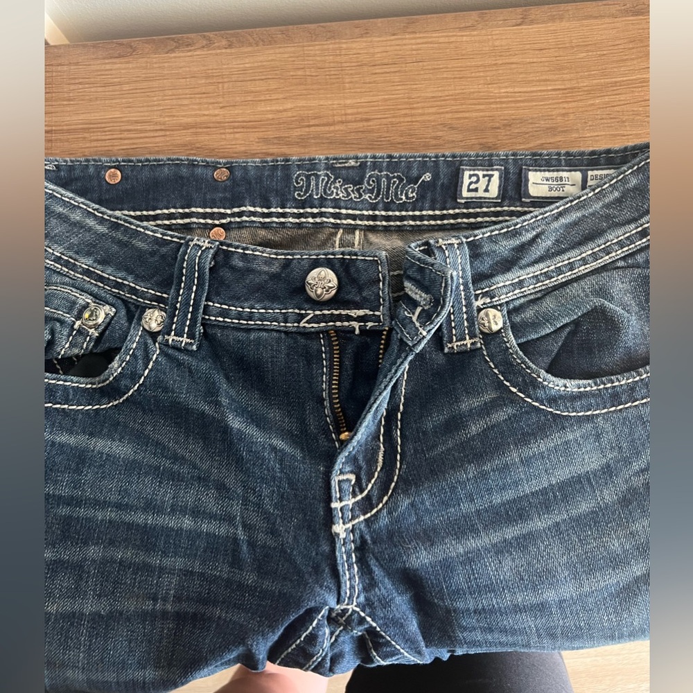 Miss Me jeans boot cut size 27